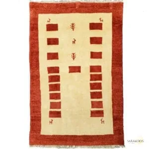 Hand-Knotted Gabbeh Rug, Code: H567