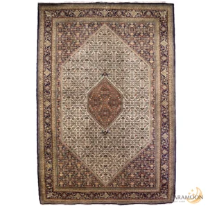 Hand-knotted Vintage Bidjar Rug