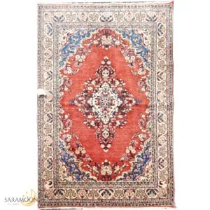 Hand-knotted Hamedan Rug, 4'4"x 7'2", Code:H1558