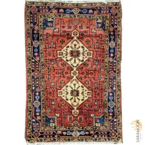 Hand-knotted Vintage Hamedan Rug, Code:2077