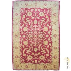 Hand-knotted Large Tabriz Rug 2-