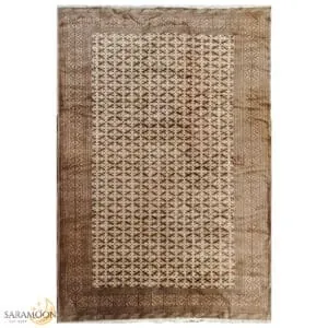 Hand-knotted XL Turkman Rug