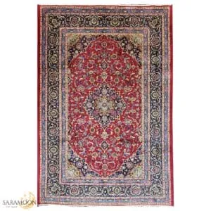 Hand-knotted Classic Vintage Kashan Rug