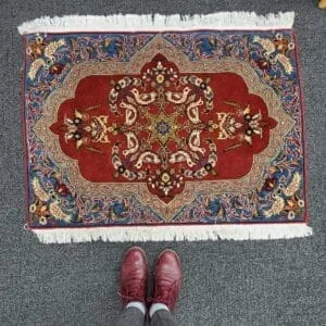 Hand-knotted Small Rug