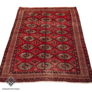 Hand-knotted Balooch Small Rug, 5'5