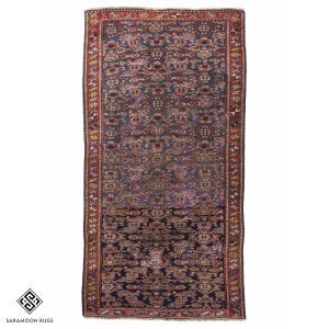 Hand-knotted Antique Malayer Rug, 6'6