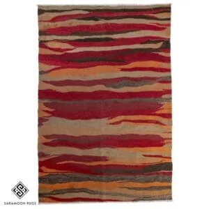 Handmade Killim Rug, 7'1"x4'9", Code:1181