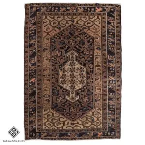 Hand-knotted Zanjan Rug, 6'5"x4'7", Code:1184