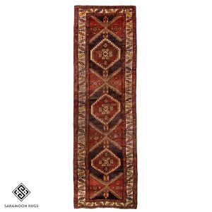 Hand-knotted Large Sarab Persian Rug