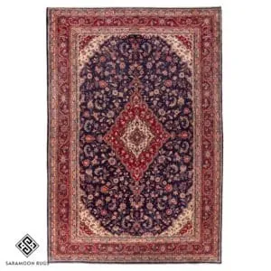 Hand-knotted Large Hamedan Rug, 10'6"x7'2", Code:1137
