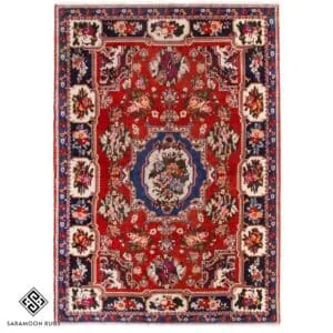 Hand-knotted Bakhtiyari Rug, 7'10"x5'6", Code:1149