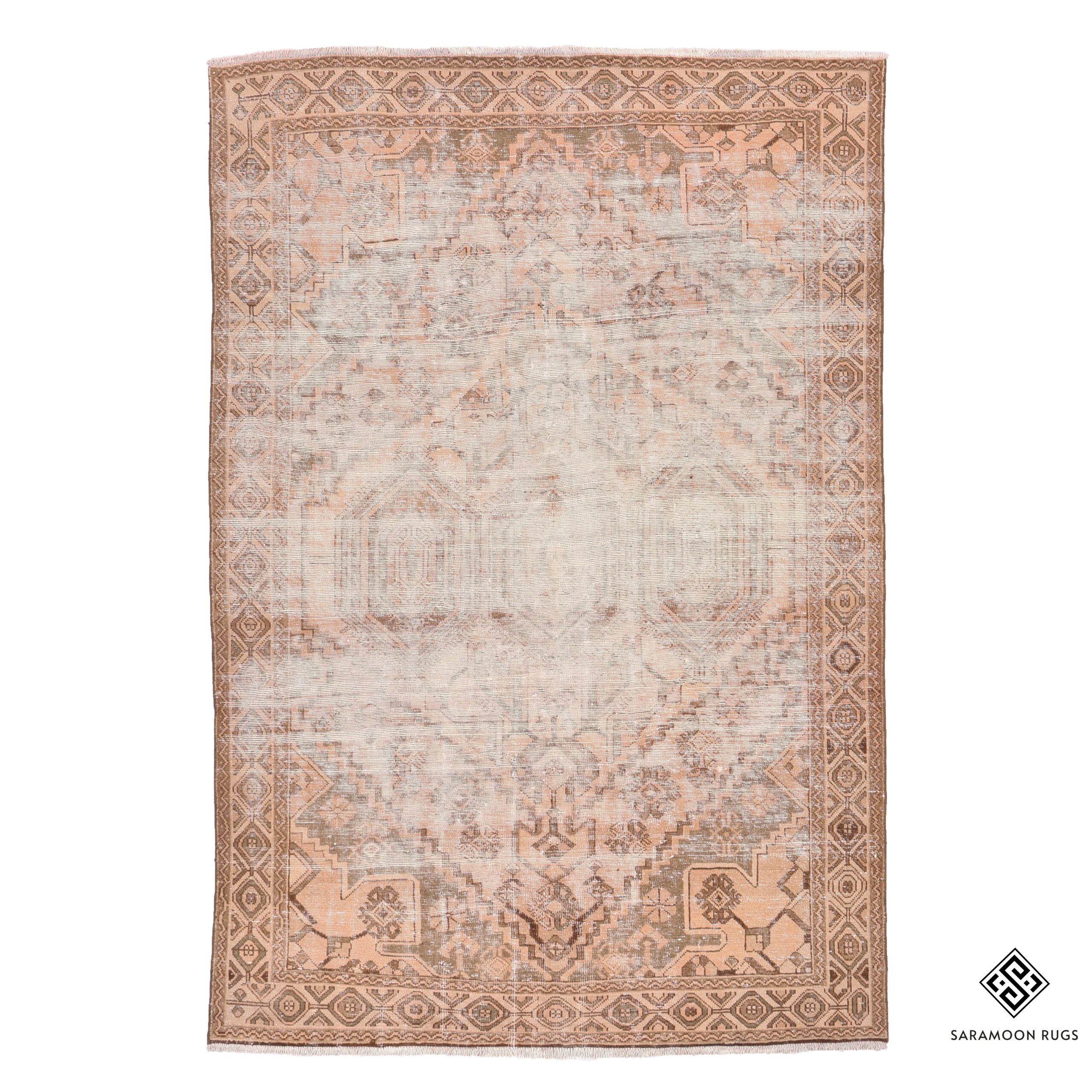 Hand Knotted Bakhtiari Rug 9 11x6 9 Code 2201 - View 1