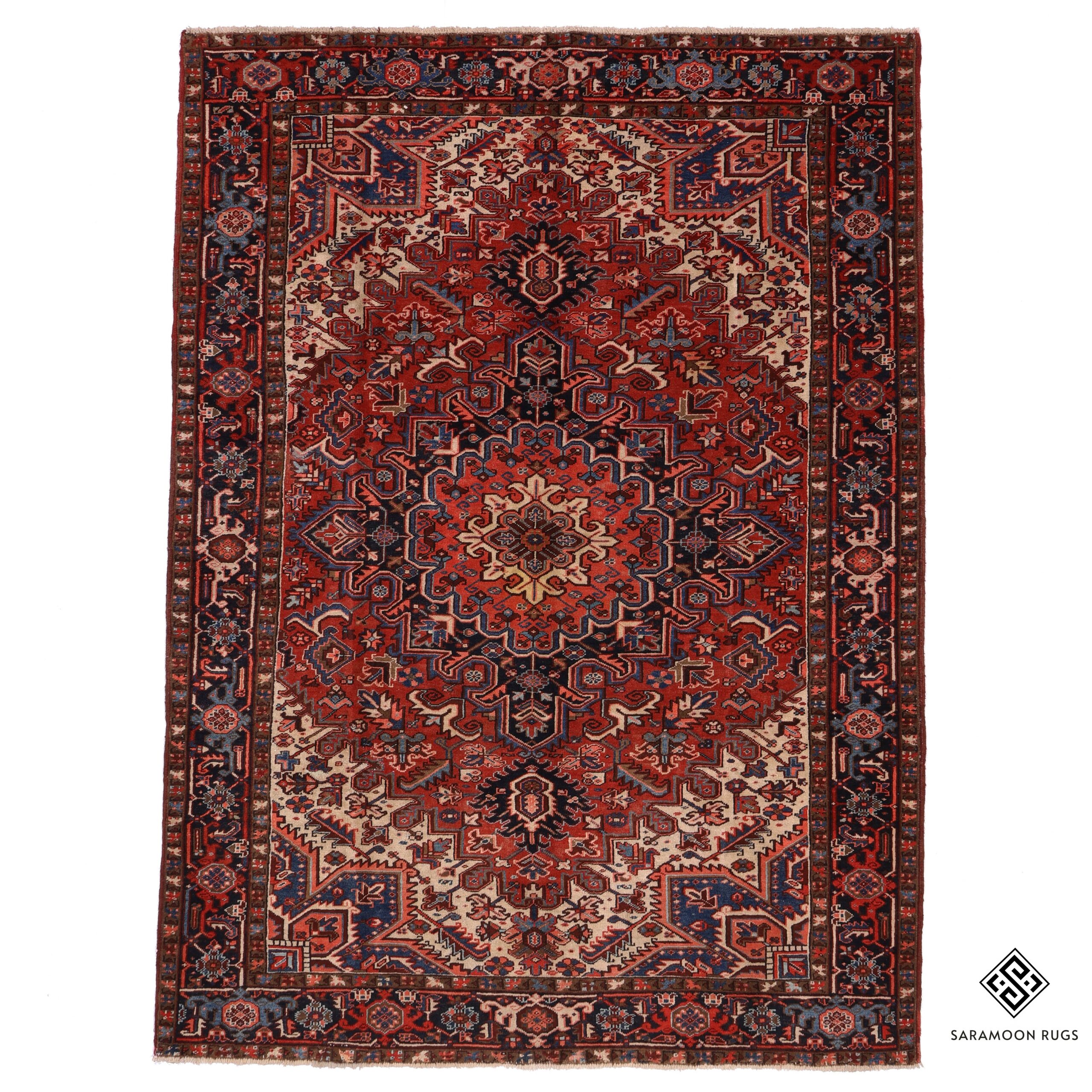 Hand Knotted Heriz Rug 10 11x8 0 Code 2203 - View 1