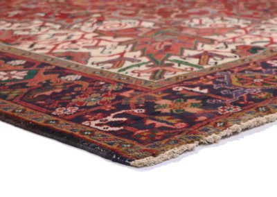 Hand Knotted Heriz Rug 13 4x9 10 Code 2205 - View 4