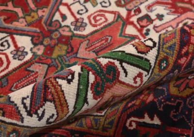 Hand Knotted Heriz Rug 13 4x9 10 Code 2205 - View 7