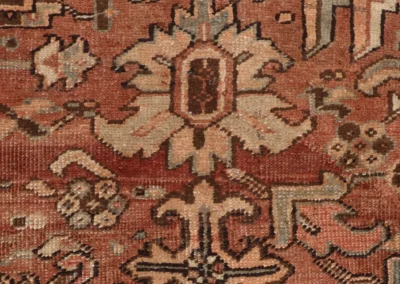 Hand Knotted Heriz Rug 13 2x9 9 Code 2208 - View 5