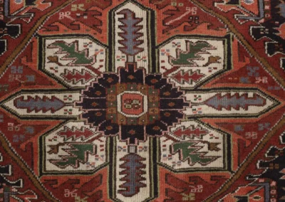 Hand Knotted Heriz Rug 10 9x7 9 Code 2211 - View 5