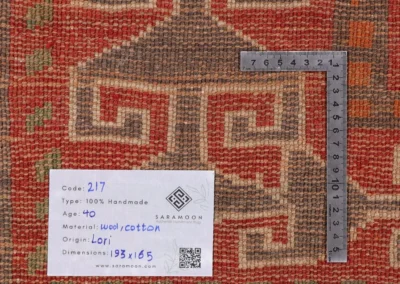 Hand Knotted Lori Rug 6 4x5 5 Code 2217 - View 9