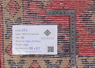 Hand Knotted Wiss Rug 6 4x1 10 Code 2225 - View 9