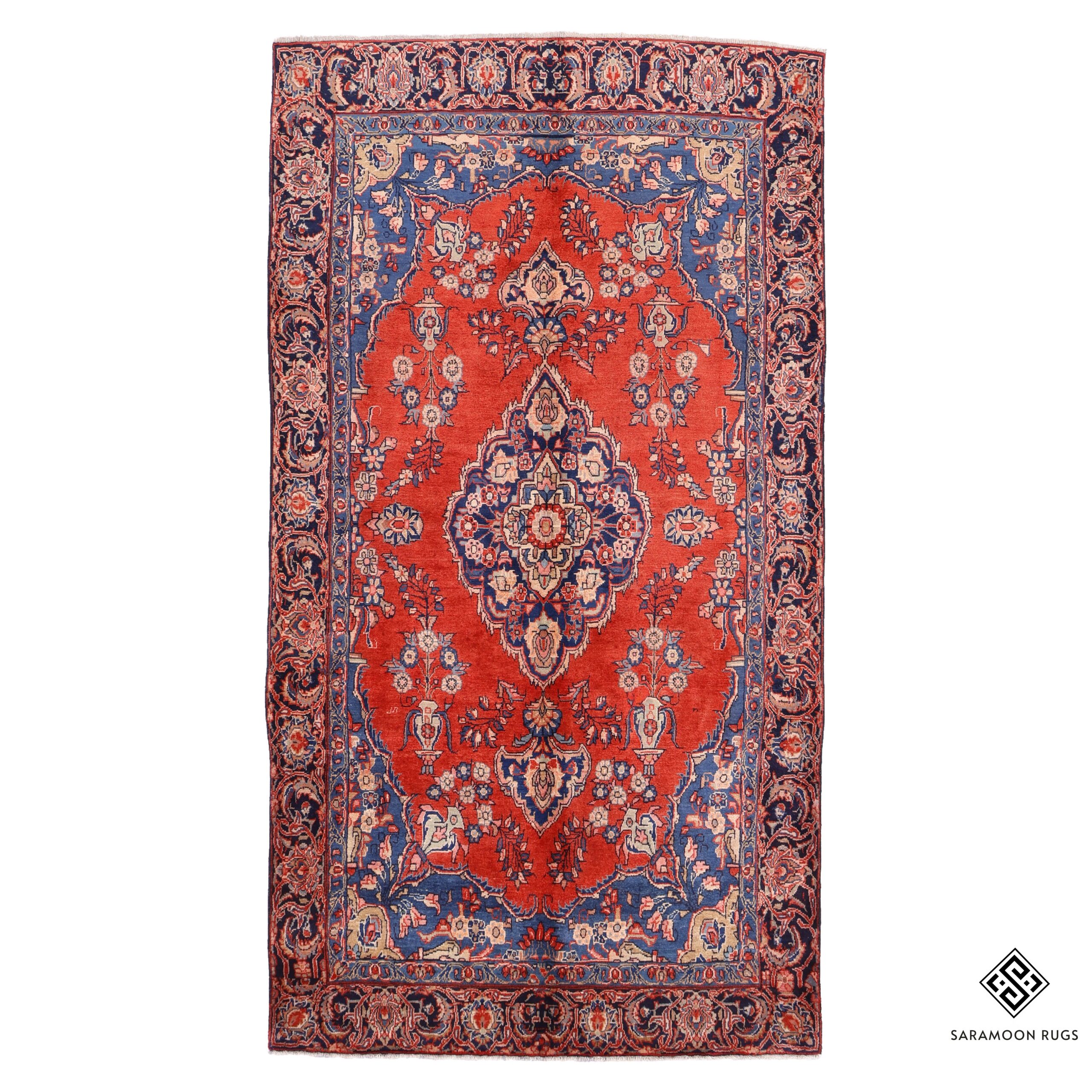 Hand Knotted Mahal Rug 11 3x6 1 Code 2230 - View 1