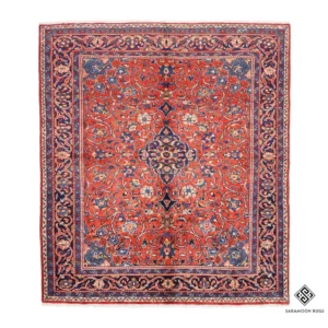 Hand Knotted Mahal Rug 6 3x5 7 Code 2232 - View 1