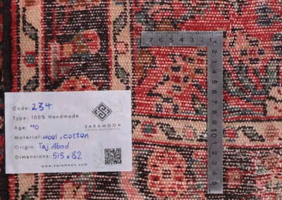 Hand Knotted Tajabad Rug 16 11x2 8 Code 2234 - View 9