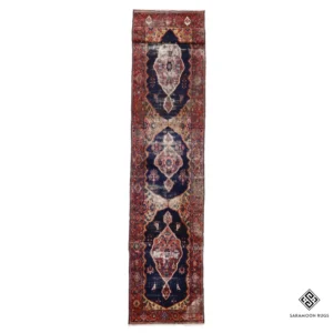 Hand Knotted Antique Kermanshah Rug 16 6x3 7 Code 2236 - View 1