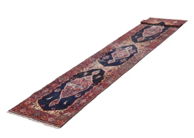 Hand Knotted Antique Kermanshah Rug 16 6x3 7 Code 2236 - View 2