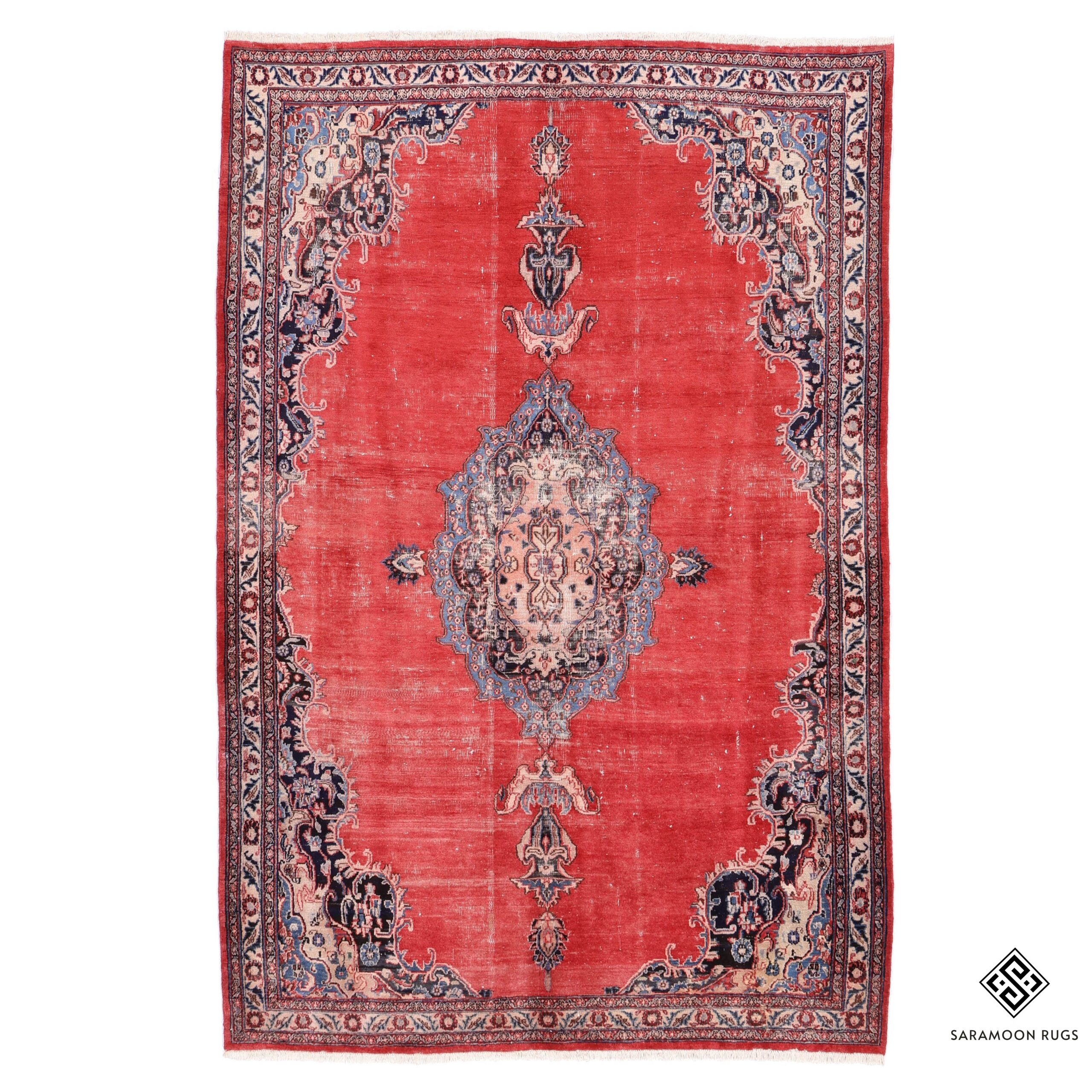 Hand Knotted Birjand Rug 9 7x6 6 Code 2245 - View 1