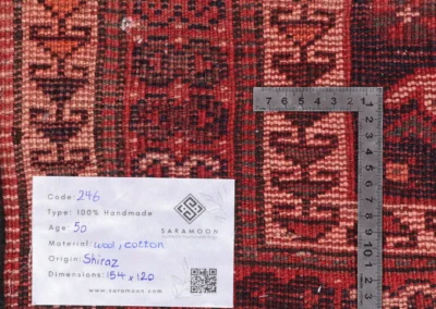Hand Knotted Shiraz Rug 5 1x3 11 Code 2246 - View 9