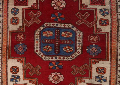 Hand Knotted Antique Russian Rug 6 7x4 5 Code 2258 - View 5