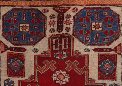 Hand Knotted Antique Russian Rug 6 7x4 5 Code 2258 - View 6