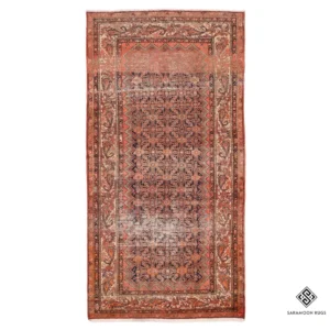 Hand Knotted Antique Malayer Rug 11 3x5 9 Code 2267 - View 1