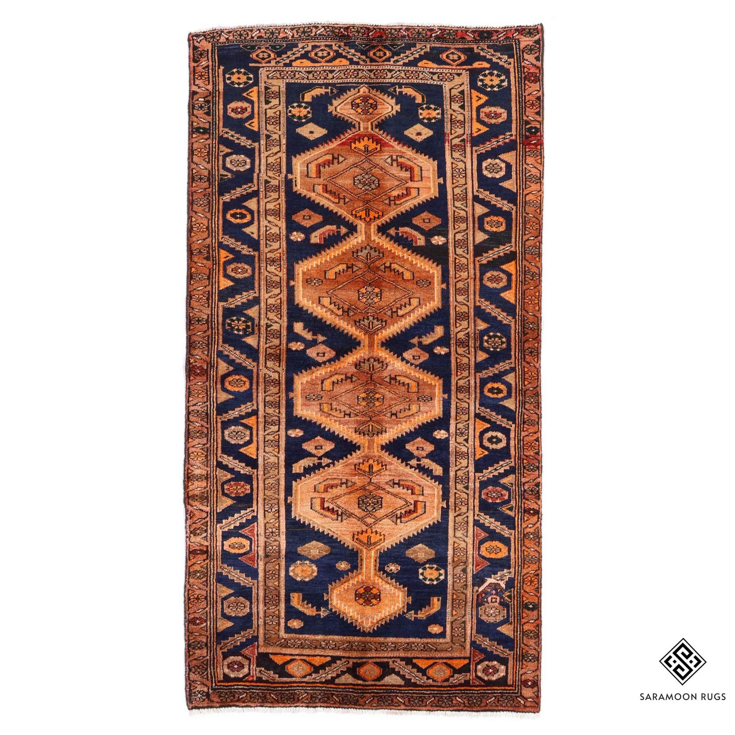 Hand Knotted Zanjan Rug 7 10x4 0 Code 2274 - View 1