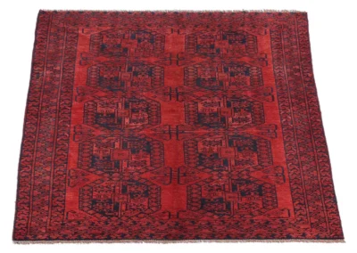 Hand Knotted Antique Afghan Rug 6 8x4 10 Code 2277 - View 3