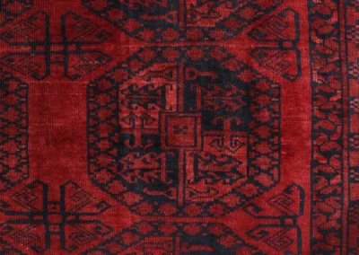 Hand Knotted Antique Afghan Rug 6 8x4 10 Code 2277 - View 6