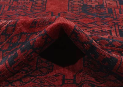 Hand Knotted Antique Afghan Rug 6 8x4 10 Code 2277 - View 8