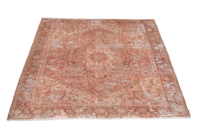 Hand Knotted Antique Heriz Rug 12 1x9 11 Code 2280 - View 3