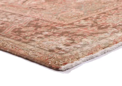 Hand Knotted Antique Heriz Rug 12 1x9 11 Code 2280 - View 4