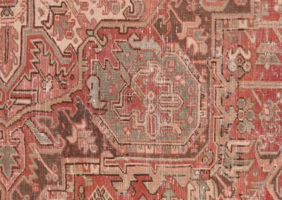 Hand Knotted Antique Heriz Rug 12 1x9 11 Code 2280 - View 5