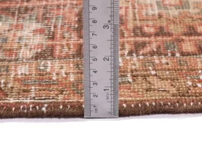 Hand Knotted Antique Heriz Rug 12 1x9 11 Code 2280 - View 9