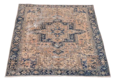 Hand Knotted Antique Heriz Rug 10 9x7 8 Code 2283 - View 3