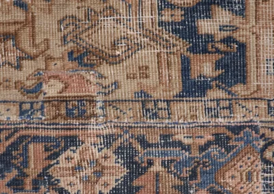 Hand Knotted Antique Heriz Rug 10 9x7 8 Code 2283 - View 5