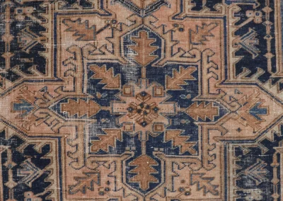 Hand Knotted Antique Heriz Rug 10 9x7 8 Code 2283 - View 7