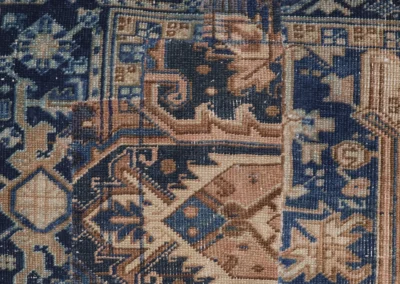 Hand Knotted Antique Heriz Rug 10 9x7 8 Code 2283 - View 8