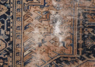 Hand Knotted Antique Heriz Rug 10 9x7 8 Code 2283 - View 9