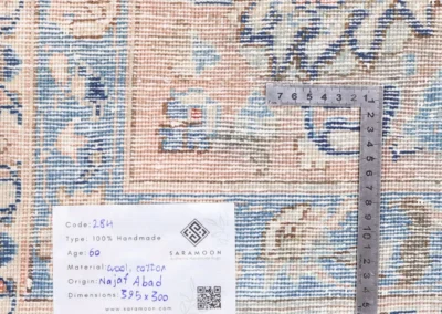 Hand Knotted Najafabad Rug 13x9 10 Code 2284 - View 11