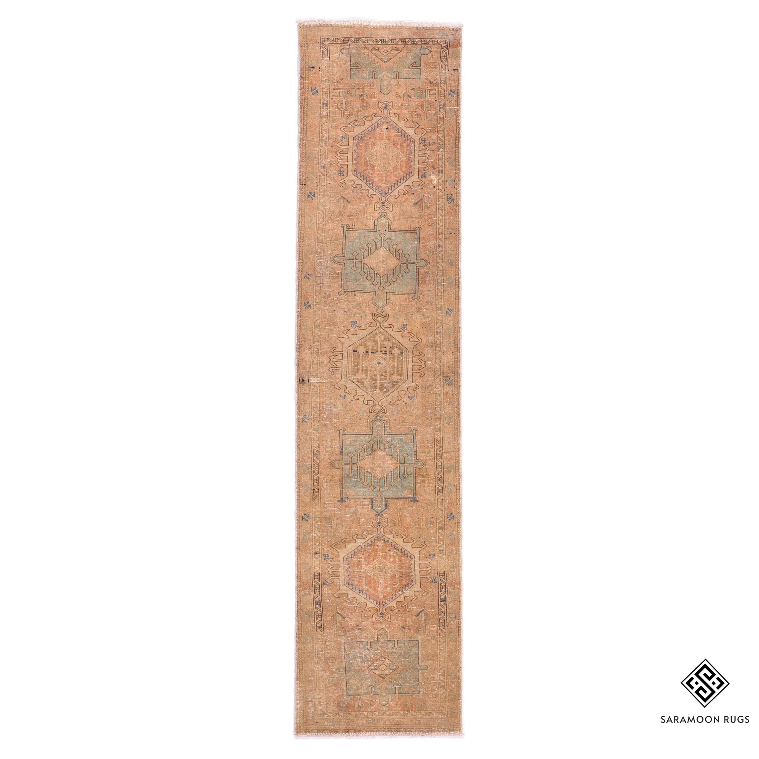 Hand Knotted Gharajeh Rug 11 5x2 8 Code 2295 - View 1