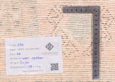 Hand Knotted Sirjan Rug 6 6x4 9 Code 2296 - View 10