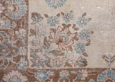 Hand Knotted Ferdows Rug 7 5x4 9 Code 2298 - View 5